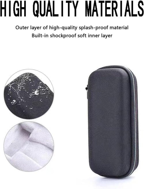LinMei Hard Travel Case for Electric Trimmer & Shaver - Waterproof, Durable, Compact Organizer for QP2520, QP2530, QP2620, QP2630