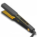 Thirtek Professional Hair Straightener,1.5 inch Ceramic & Titanium Flat Iron,15 Adjustable Temperature Levels,LCD Display, 25s Quick Heat Up,Styling Tools for Thick Hair,Dual Voltage,Black&Gold