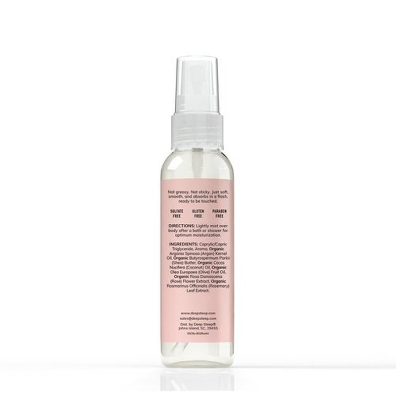 Deep Steep Bare Oil 2oz (Rosewater Aloe)