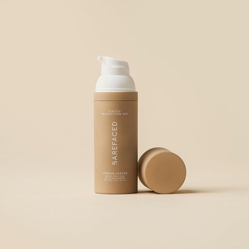 Barefaced Tinted Protection SPF 50+ | Broad-Spectrum Sunscreen with Zinc Oxide & Niacinamide – Oil-Free Hydration & Anti-Aging (60ml)