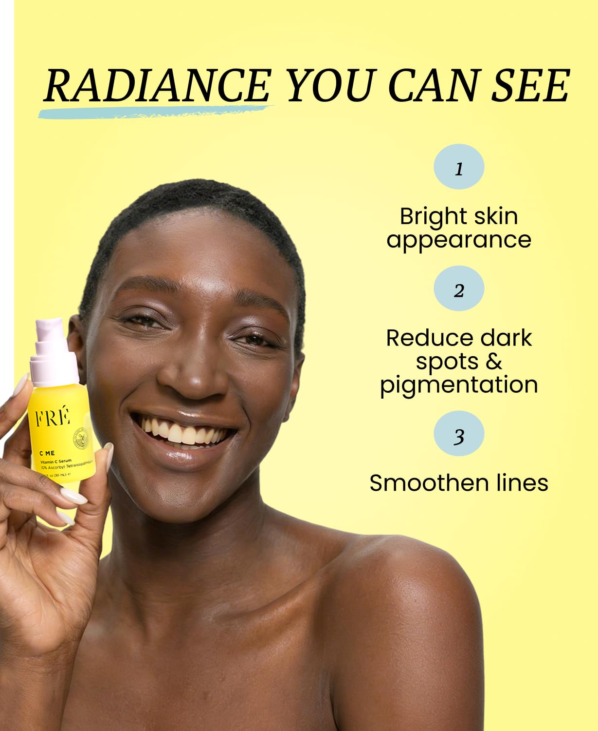 FRÉ C ME Waterless 10% Vitamin C Serum for Face 1.01 fl oz