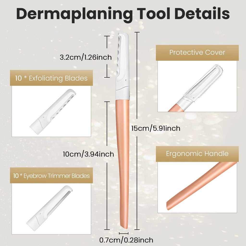 COSYLIFE Dermaplane Razor for Women Face