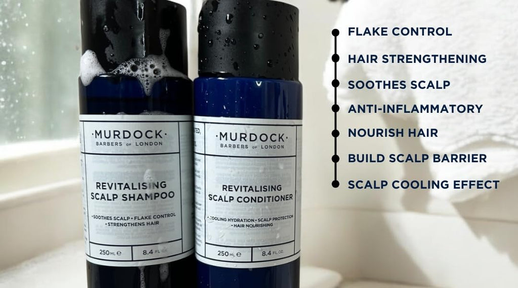 Murdock London Revitalising Scalp Conditioner | Scalp Protection, Hair Nourishing | Made in England | 250ml