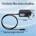 WELURE Charger Replacement for Remington Clippers AC Adapter Power Cord All-in-One Trimmer UA050035E, HK28U-3.6-100, UD-0401 for PG200, PG250