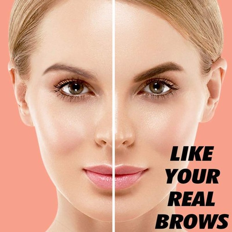 iMethod Eyebrow Pen - Natural-Looking Eyebrows with Micro-Fork Tip Applicator | Light Brown