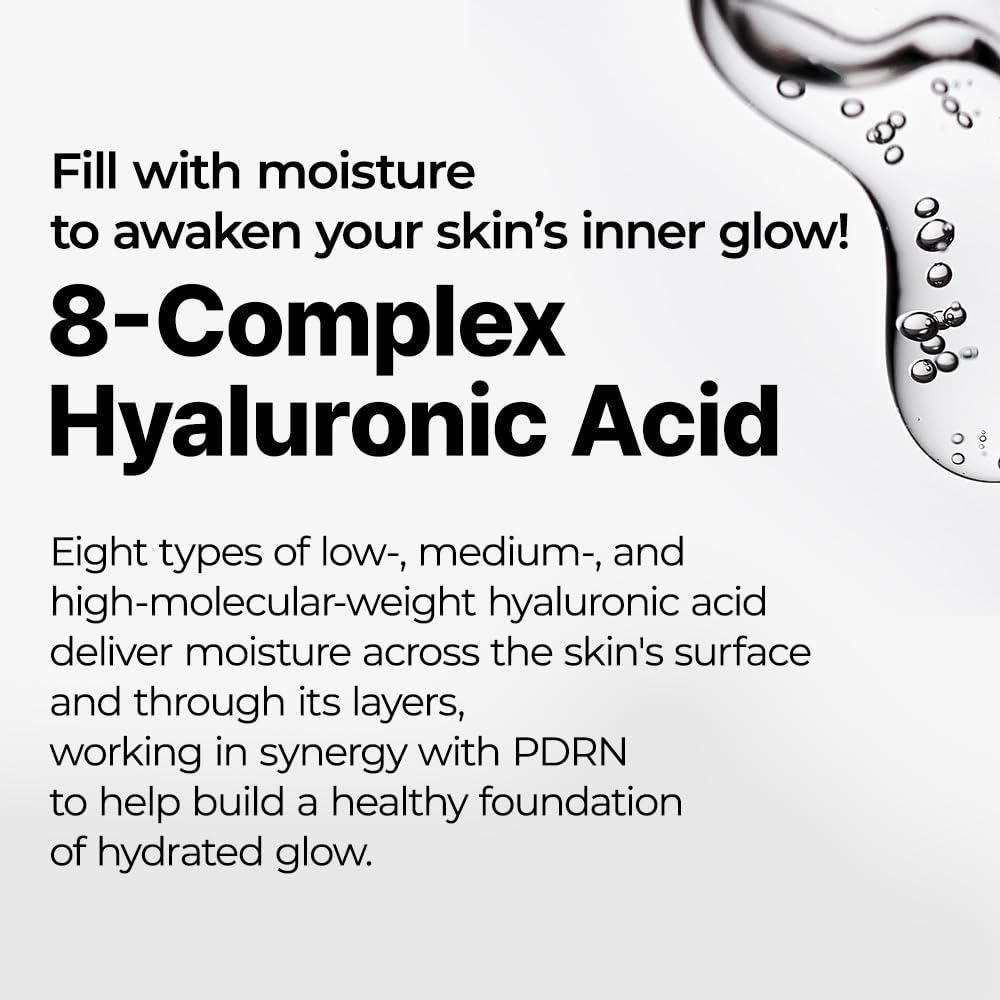 EUNYUL Facial Ampoule Serum (1.69 fl oz / 50ml) – Korean Skincare for Hydration, Firming & Brightening, Lightweight Daily Face Serum