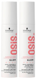 OSiS+ Glow Anti-Frizz Shine Serum - Lightweight Heat Protection & Frizz Control for All Hair Types" 

Rewritten Title:  
"OSiS+ Glow Anti-Frizz Shine Serum - Lightweight Frizz Control & Heat Protection for All Hair Types