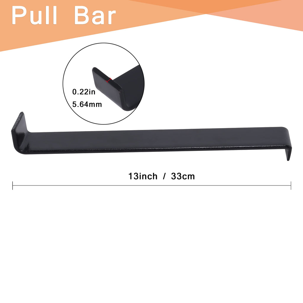 Updated Version Pull Bar for Laminate Plank, Vinyl Plank and Wood Flooring Installation,Pro Laminate Flooring Pull Bar 13inch