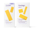 Flamingo Wax Kit- Body, Face & Pubic Wax Kits- Contains 20 Face & Pubic Wax Strips, 28 Body Wax Strips, 14 Post-Wax Cloths, 1 Calm Serum