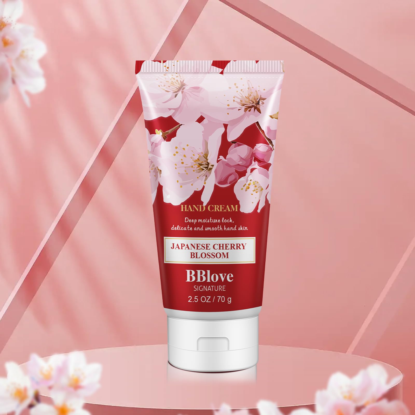 Vital Luxury Hand & Body Cream Gift Set, Hand Lotion Set Deeply Moisturizing for Rough Hands, Best Gift Ideas for Women,Travel Size, Japanese Cherry Blossom