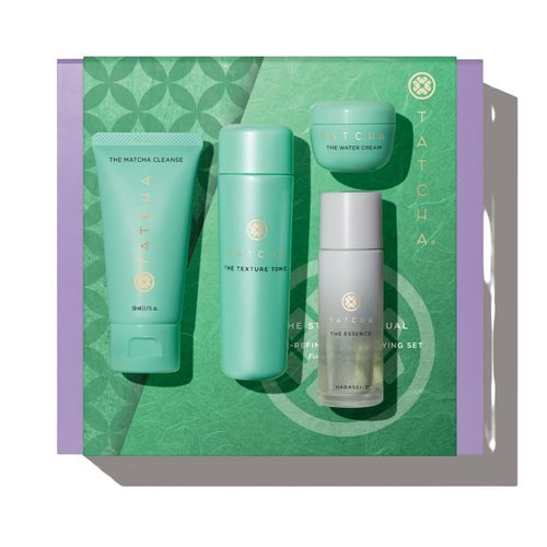 Tatcha The Starter Ritual Set - Pore-Refining & Clarifying | 2-Week Introductory Kit | $92 Value