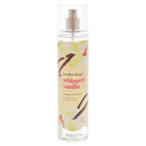 Bodycology Whipped Vanilla Body Mist - Long-Lasting Fragrance, 8 Fl Oz | Refreshing Scent