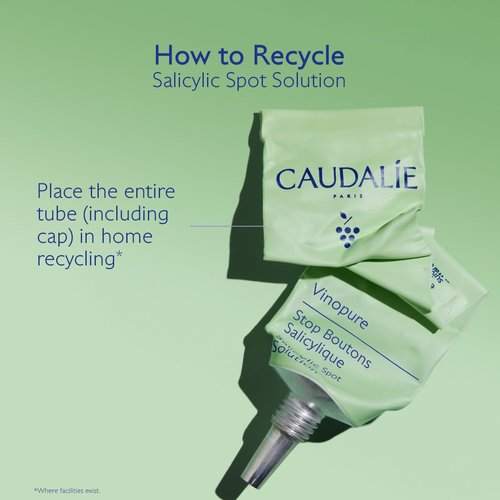 Caudalie Vinopure Targeted Spot Solution with Salicylic Acid - 15 mL