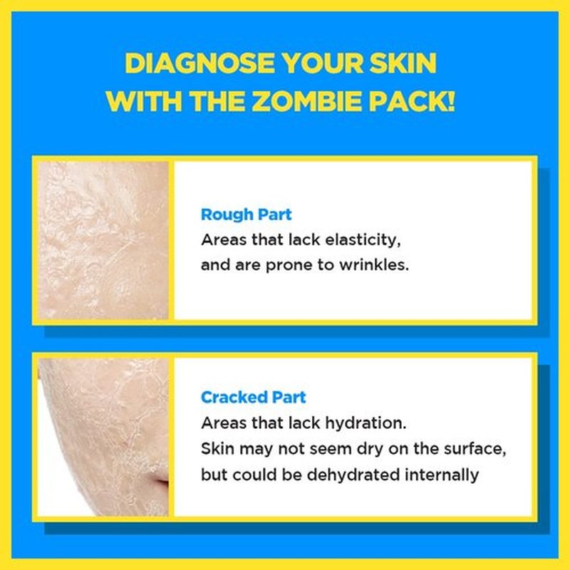 SKIN1004 Zombie Pack - Hydrating Face Masks | 1 Box, 8 Individual Masks