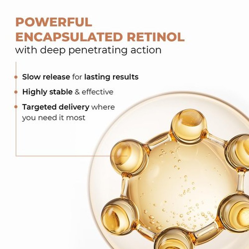 Conscious Chemist Multi Peptide Retinol Face Cream | Anti Aging Night Cream | Lightweight Gel Moisturiser for Neck Lines, Fine Lines and Wrinkles | All Skin Types | Fragrance Free, Cruelty Free | 50ml