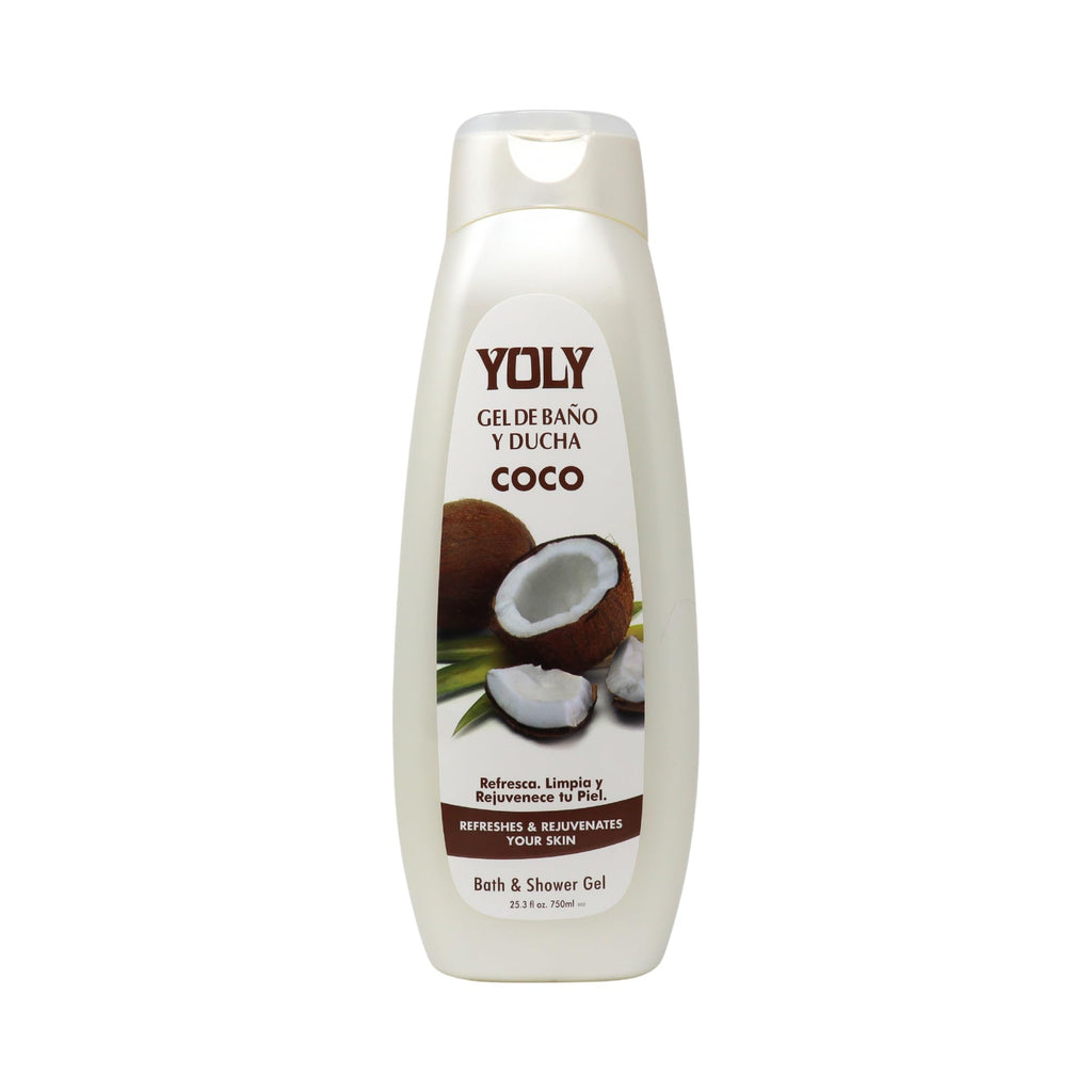 Yoly - Coco Daily Moisturizing Body Wash - Coconut Infused, Refreshing & Rejuvenating, 25.3 Fl Oz