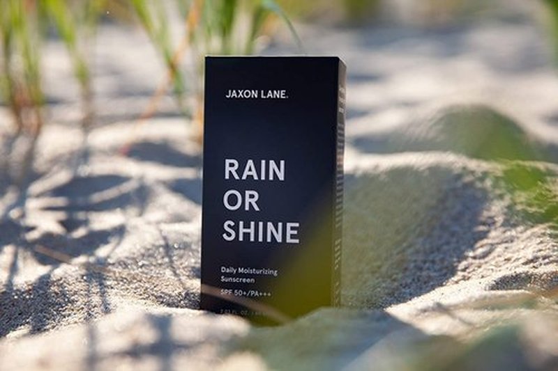 RAIN OR SHINE Anti-Aging Face Sunscreen SPF 50 - Clear Skin Formula with Green Tea & Hyaluronic Acid | Fragrance-Free 2.03 Oz