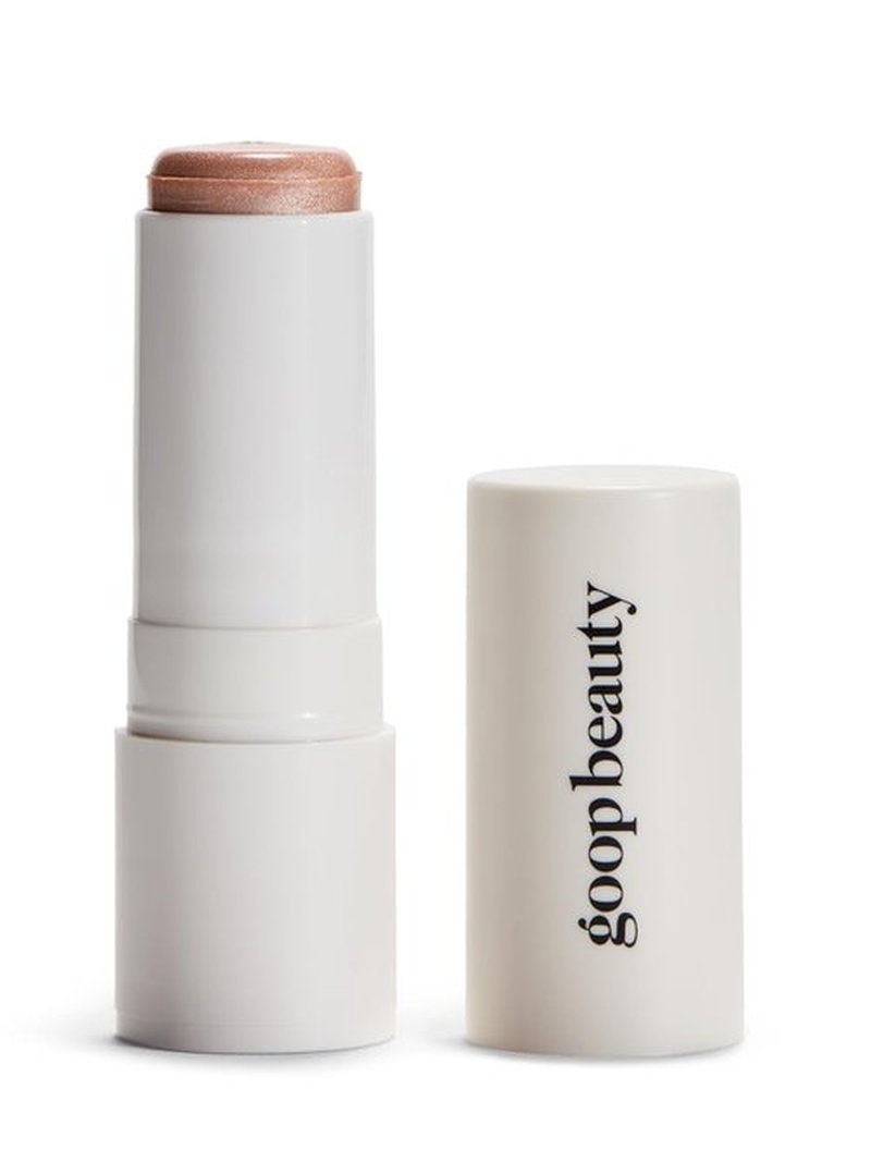 Goop Beauty Glow Skin Highlighter Stick - Multi-Use Pearlescent Highlighter | Aura: Champagne Gold | 0.28 oz