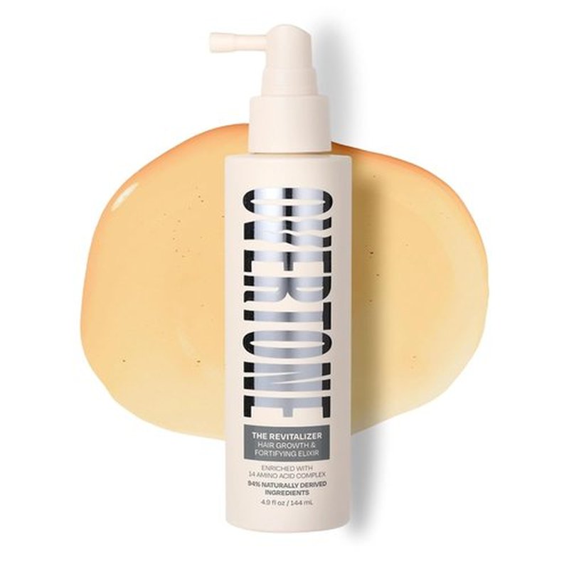 Overtone Revitalizer - Hair Growth Elixir with 14 Amino Acid Complex | Naturally Derived, 144 mL