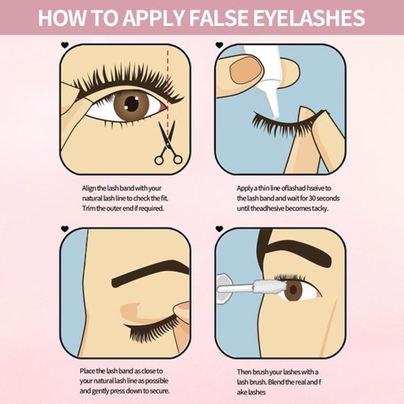 MAGEFY 20 Pairs False Eyelashes,4 Styles Eyelashes 7mm-16mm Lashes Natural Look to Dramatic False Eyelashes with Portable Boxes,Style-2