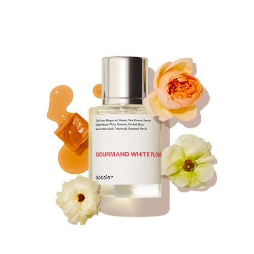 Dossier - Gourmand White Flowers Eau de Parfum | Inspired by Flowerbomb - Vegan & Paraben-Free - 1.7 Fl Oz (50ml)