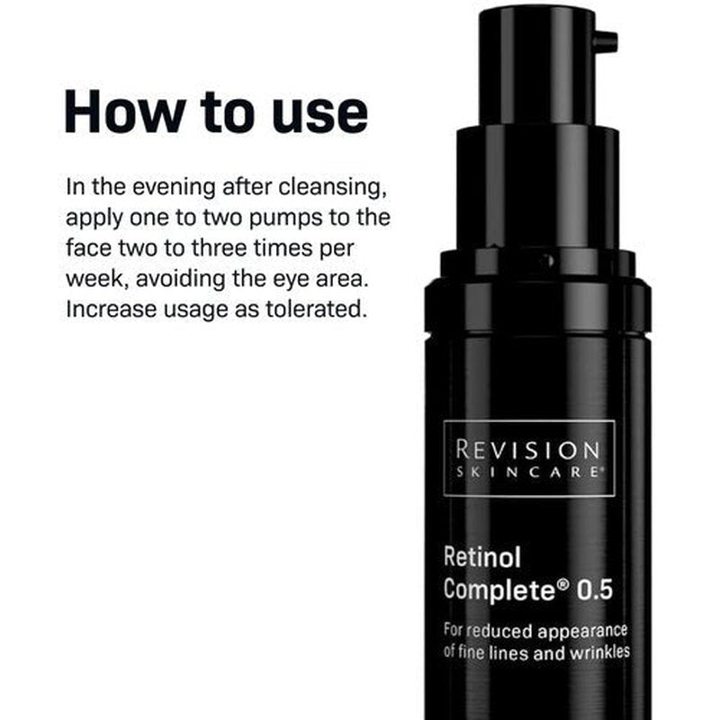Revision Skincare Retinol Complete® 0.5 Anti-Aging Serum - Reduces Fine Lines & Wrinkles, Hydrating Formula