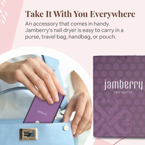 Jamberry Nails Style Mini Heater Purple