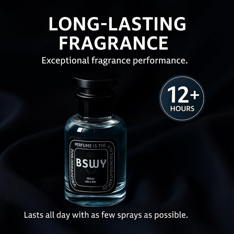 Woody & Spicy Men's Cologne by [Brand Name] - Long-Lasting Eau de Toilette with Citrus & Cedarwood | 100ml