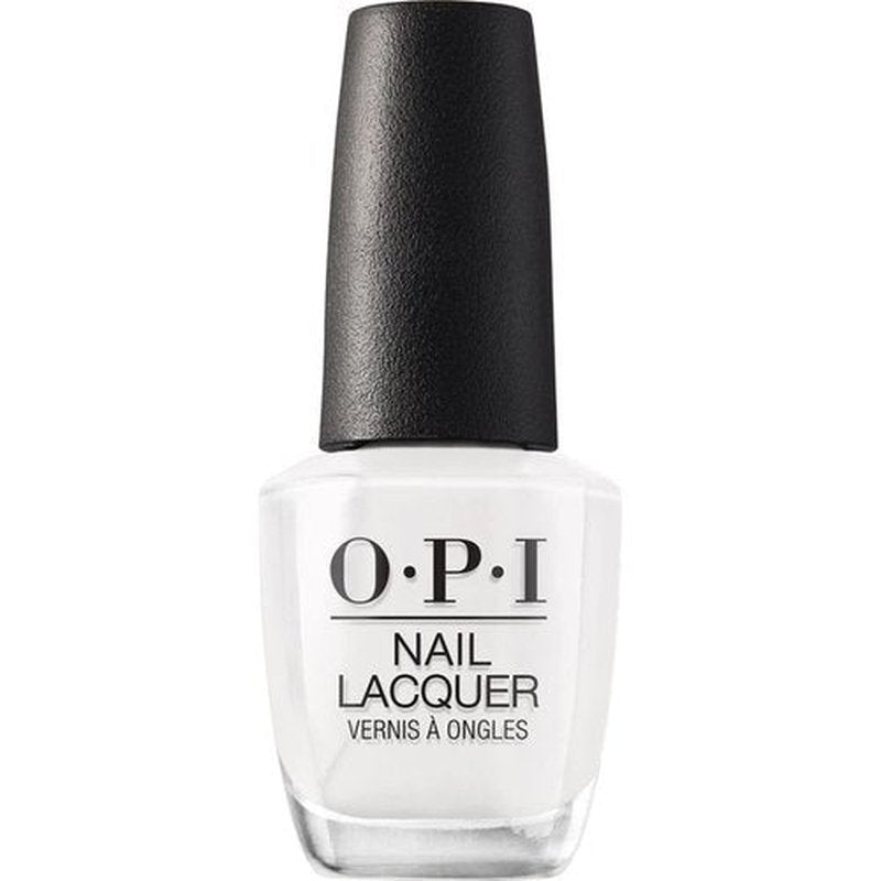 OPI Nail Lacquer - Classic Nail Polish in White, Gray & Black | Crème, Shimmer & Glitter | Fast-Drying, Chip-Resistant | 0.5 Fl Oz