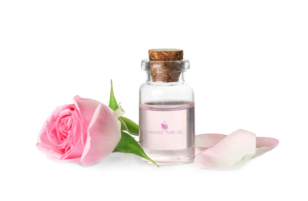 Rose Hydrosol Water, Pure Rosewater Spray Mist Bulk, Hydrating Face Toner Rose Water for Skin and Hair Linen Spray for Sheets Room Freshener Body Spray Refill By Organic Pure Oil, 32 oz