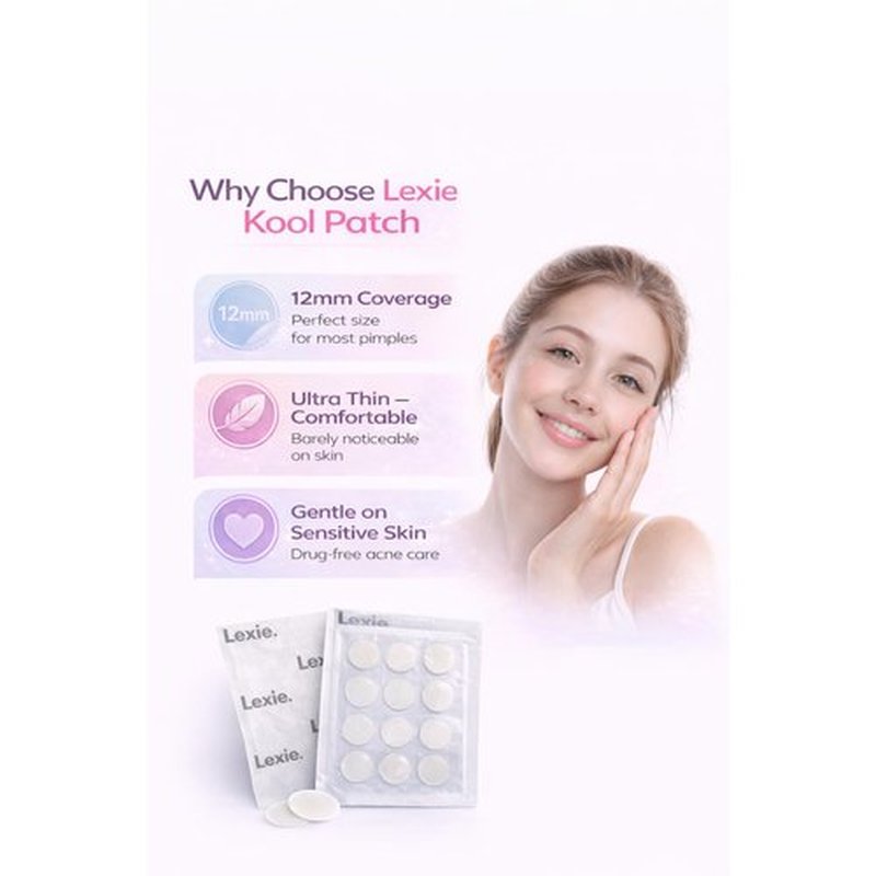 Kool Patch, The Overnight Emergency Pimple Patch, Hydrocolloid Acne Patch for face, Shrinking Zits and Whiteheads in 1 Use, Nighttime Spot Pimple Stickers for Face (72 Count) 6 Sterile Sheets