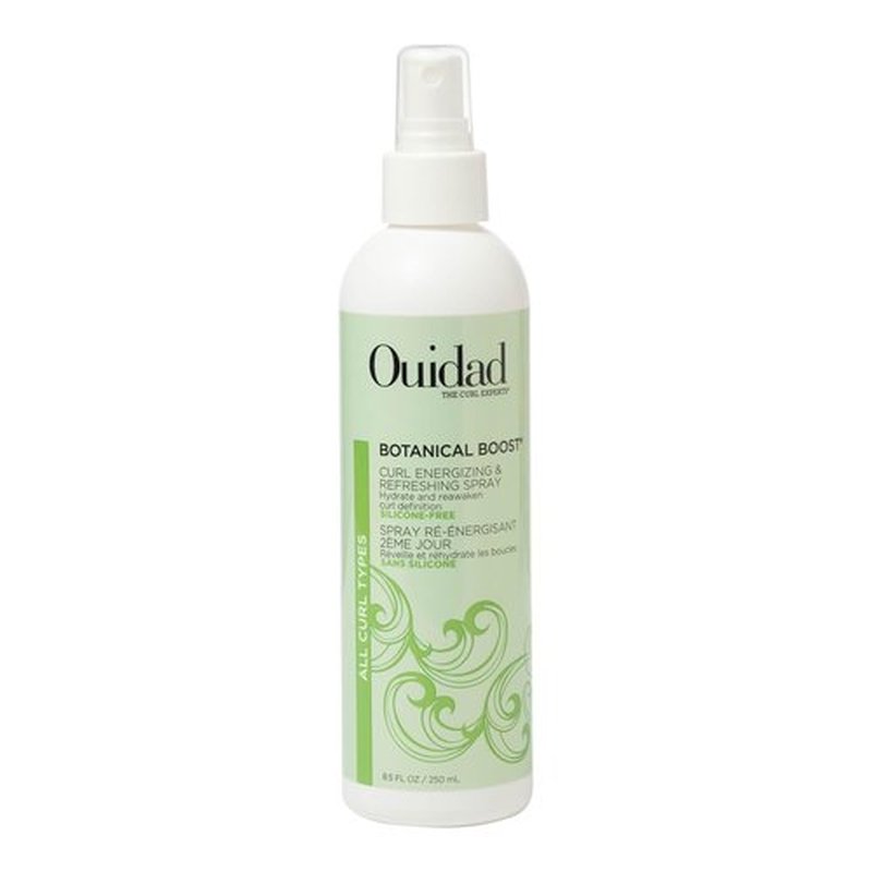Ouidad Botanical Boost Curl Energizing Spray - Lightweight Curl Refresher for Curly Hair, No-Residue Formula