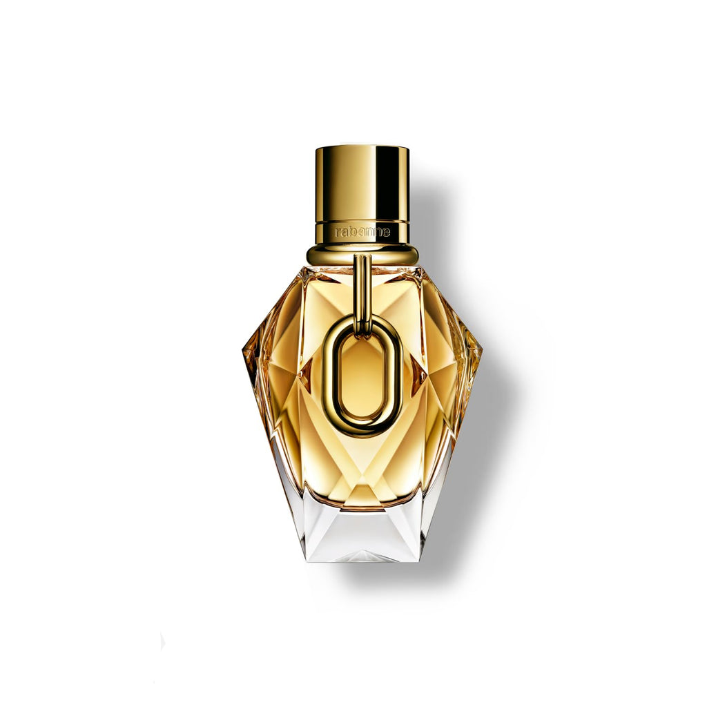Rabanne Million Gold For Her Eau de Parfum - Long Lasting Refillable Designer Perfume for Women with Sparkling Rose, White Flowers & Salty Mineral Musk - Luxury Fragrance, 1.7 oz
