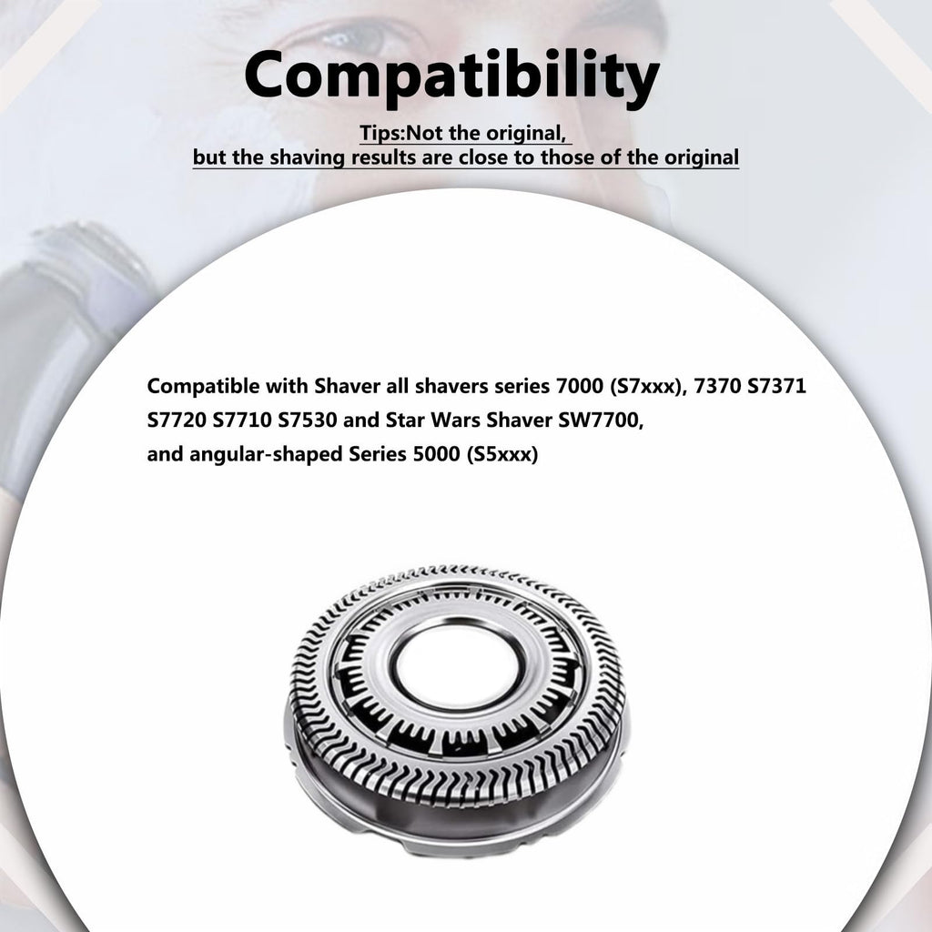 SH60 Replacement Blades Compatible with Philips Norelco 6000 Series