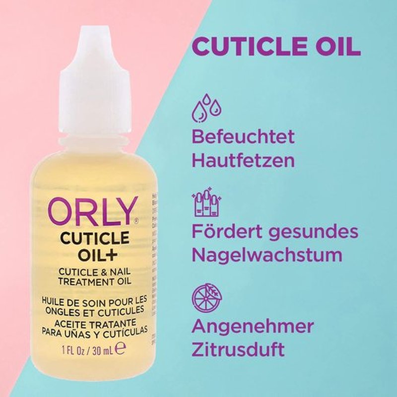 Orly Cuticle Oil - Nourishing Formula for Healthy Nails | 1 oz