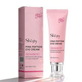 PDRN Pink Peptide Eye Serum Cream, Hydrating & Firming Eye Cream for Dark Circles, Anti-Aging Treatment Reduces Fine Lines, Uneven Skin Tone, Soothing Pink Moisturizer with Peptides, 1.01fl.oz (1)