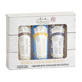 San Francisco Soap Company Botanical Hand Cream 3 Piece Set | Jasmine & Sandalwood, Lotus & Shea Butter, Violet & White Amber | Made in USA |
