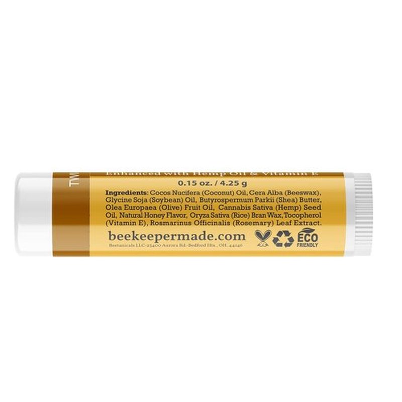 Beekeeper Made Beeswax Lip Balm - 40 Count Honey Flavor | Perfect for Men, Women & Kids Gifts