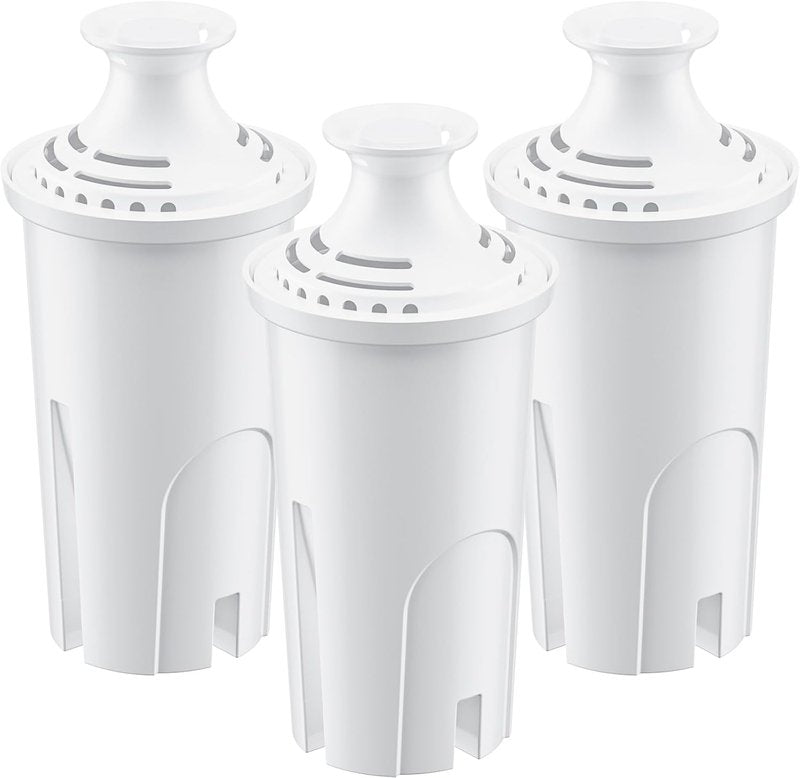 Brita Water Filter Replacement | Reduces Chlorine & Bad Taste | Lasts 2 Months | 3-Pack