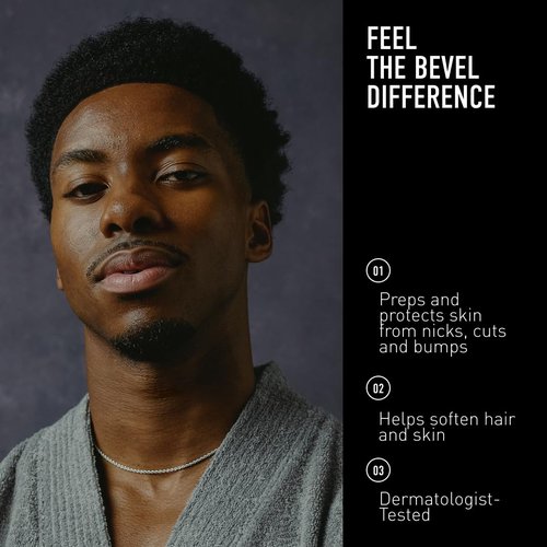 Bevel Pre Shave Oil - Soften Hair & Protect Skin from Irritation | 2 Fl Oz with Castor & Olive Oil