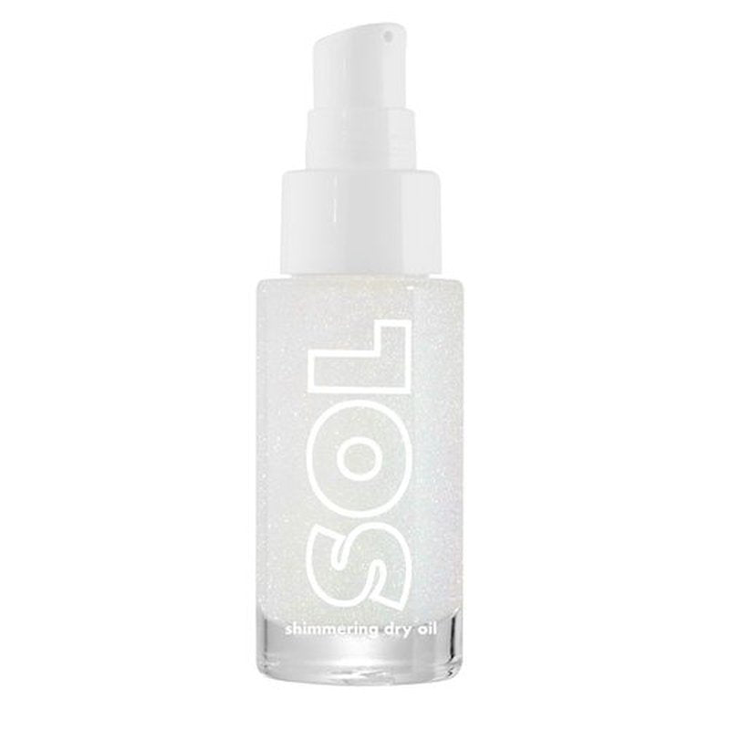 ColourPop Twilight Sol Shimmering Dry Body Oil - Moisturizing Glowy Makeup & Skin Care - Infused with Coconut, Argan & Almond Oils - Like Diamonds (0.16 Fl Oz)