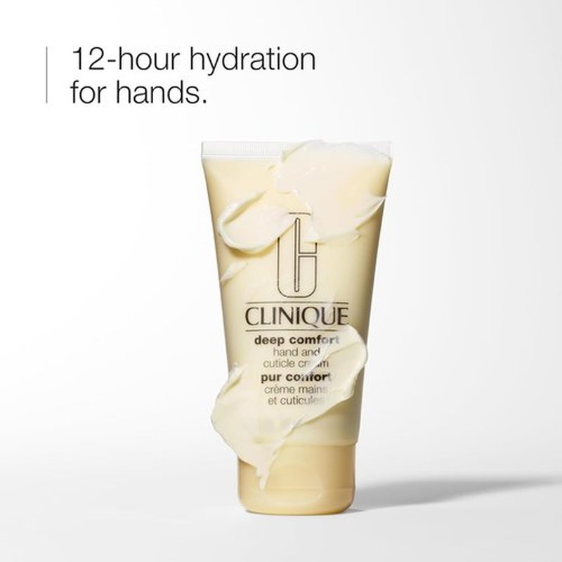 Clinique Daily Deep Comfort Hand Cream - Hydrating Formula with Hyaluronic Acid & Glycerin | 2.6 Fl Oz