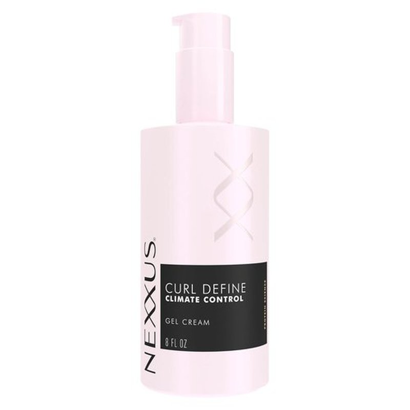 Nexxus Curl Define Cream - Climate Control Hair Gel with StyleProtect Technology | 8 oz