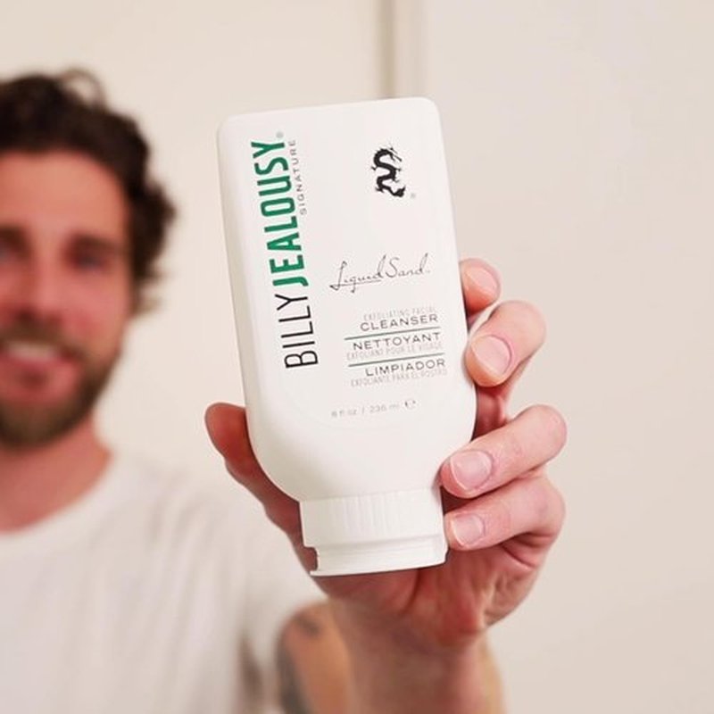 Billy Jealousy Face3Some Vegan Men's Skincare Kit - Travel Size Daily Cleanser & Moisturizer