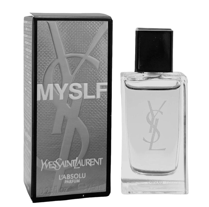 Yves Saint Laurent MYSLF L'ABSOLU Parfum - Men's Mini Travel Size Perfume 7.5 ml / 0.25 Fl oz