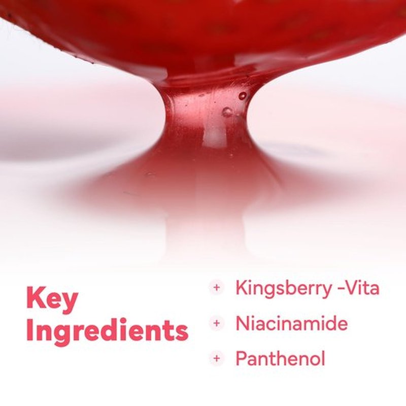 HINCE KINGSBERRY VITA NIGHT CREAM - Jelly Cream, Dullness Improvement, Niacinamide, Face Moisturizer for Dry Skin, Gives Hydration and Glass Skin Overnight, Korean Skincare (1.69 fl.oz)