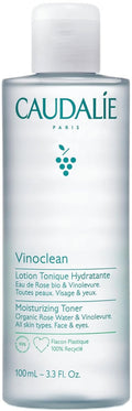 Caudalie Vinoclean Moisturizing Toner - Hydrating Rose Water Formula for All Skin Types