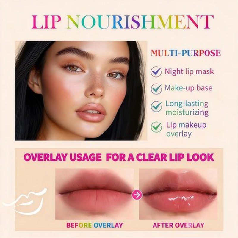 Skiennix Pink Guava Tinted Lip Butter Balm - Moisturizing & Nourishing Lip Care for Smooth, Soft Lips