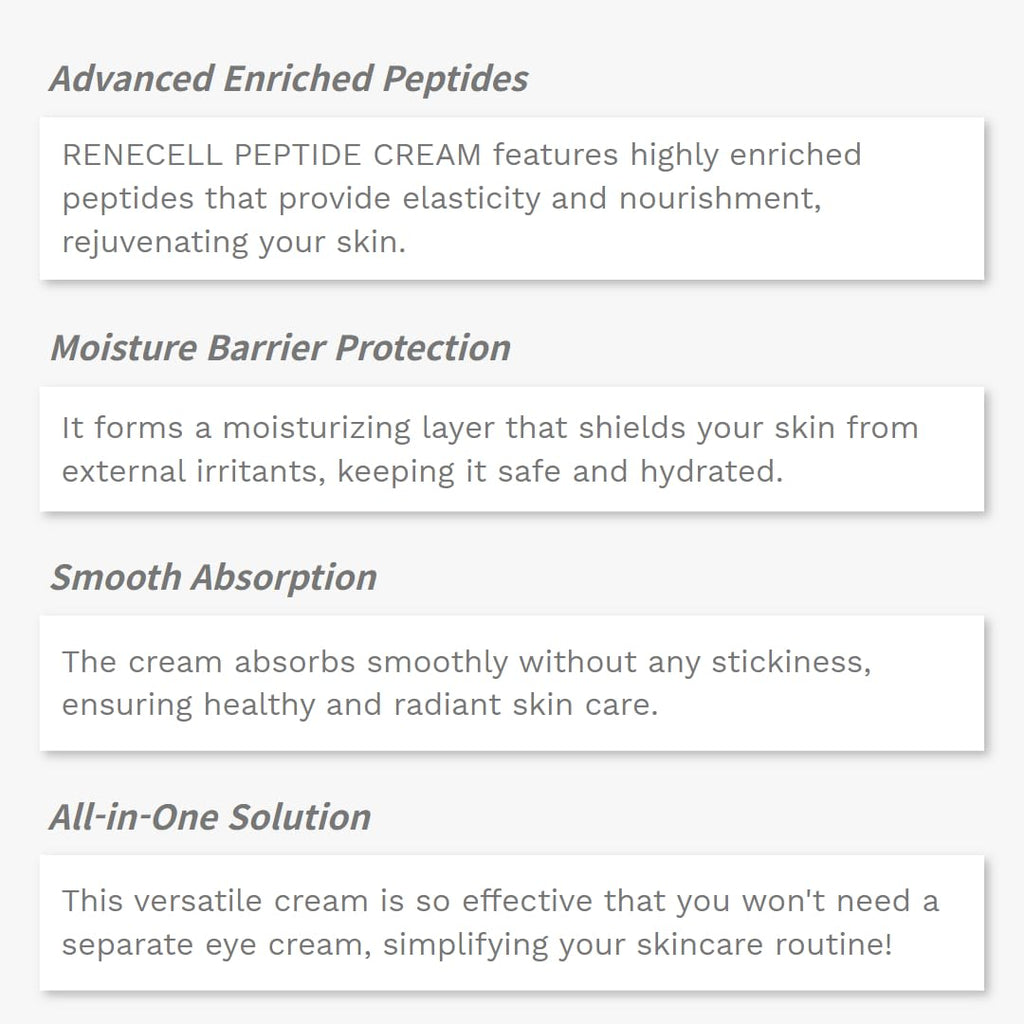 RENE CELL[Renecell] ABSORBER PEPTIDE CREAM