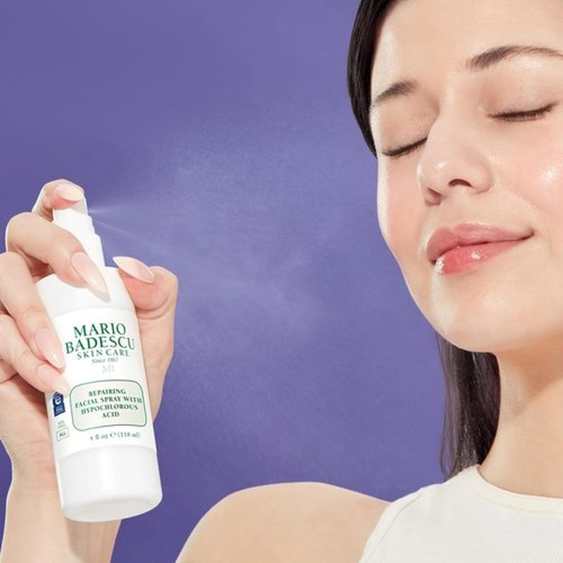 Mario Badescu Repairing Facial Spray - Soothes Irritated Skin & Reduces Redness | pH Balancing, Fragrance-Free